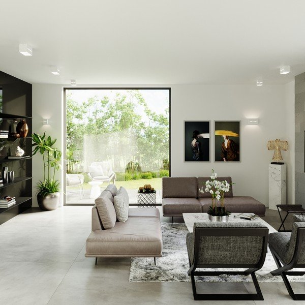 Bela stenska svetilka Lorum Maxi – Sollux-image-1