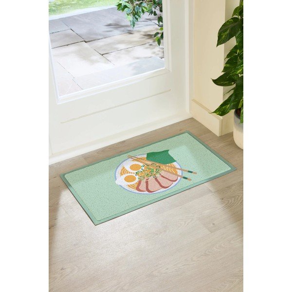 Predpražnik iz reciklirane plastike 40x70 cm Ramen Bowl  – Artsy Doormats-image-1