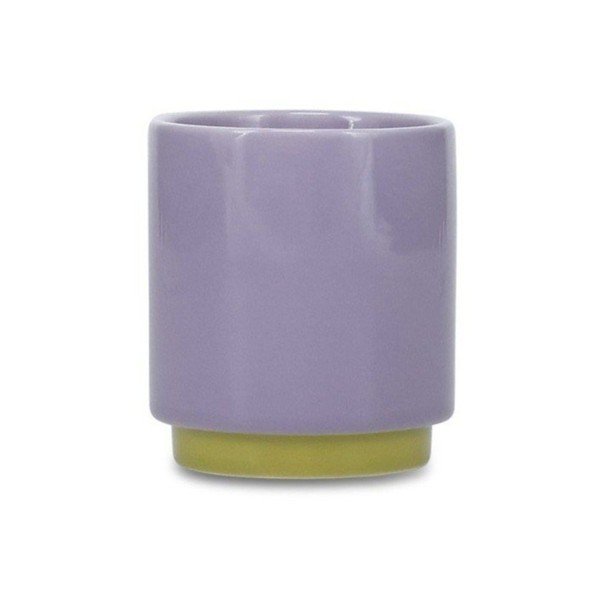 Zelena/vijolična skodelica iz kamenine 270 ml Duo – ONA