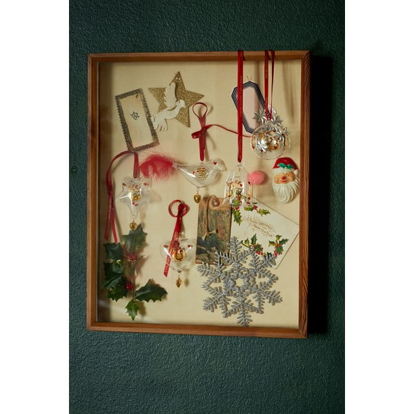 Steklen ročno pihan božični okrasek ø 6,5 cm Ann-Sofi Romme Annual Christmas Bauble 2025 – Holmegaard-image-3