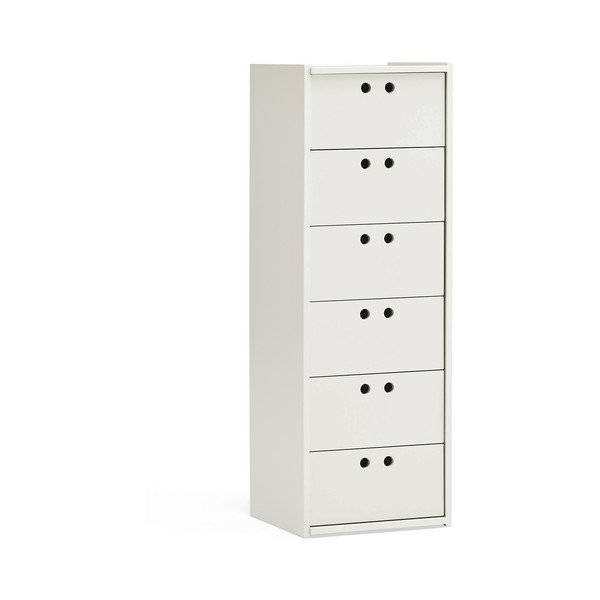 Kremno bela omarica 40x118x40 cm Wally – Teulat