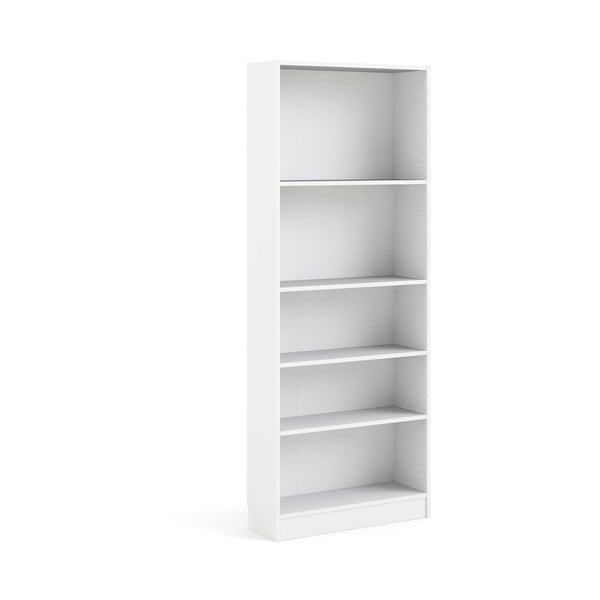 Bela knjižna omara Tvilum Basic, 79 x 203 cm-image-2