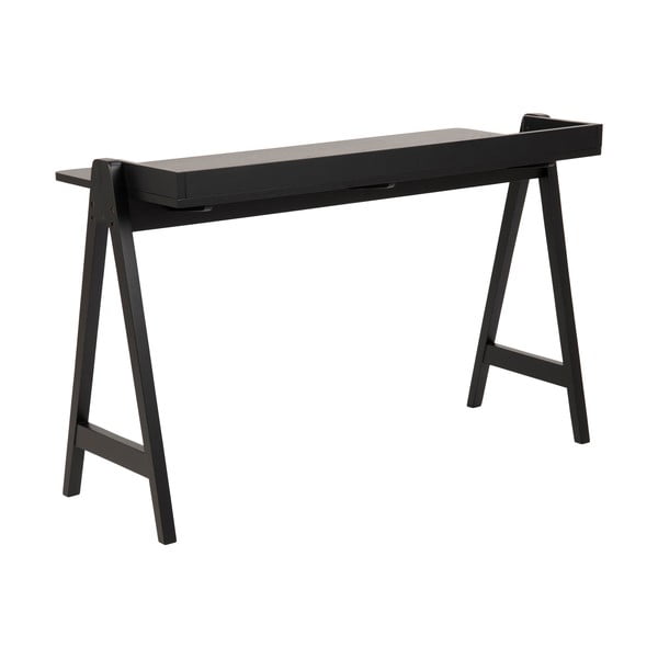 Pisalna miza s ploščo v hrastovem dekorju 126,6x51,6 cm Miso - Actona-image-4