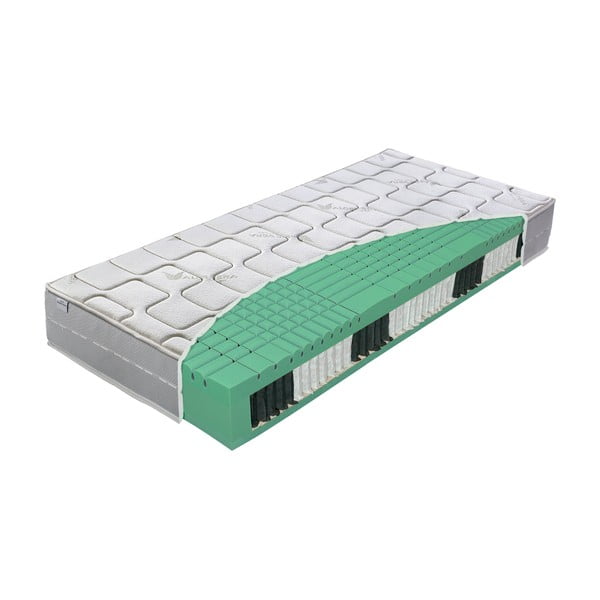 Obojestranska vzmetnica Materasso Aloe bio-ex 3/4, 160 x 200 cm-image-2