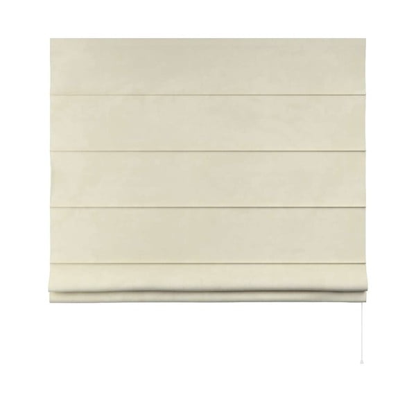 Bež gubani rolo 170x100 cm Posh Velvet - Yellow Tipi-image-3