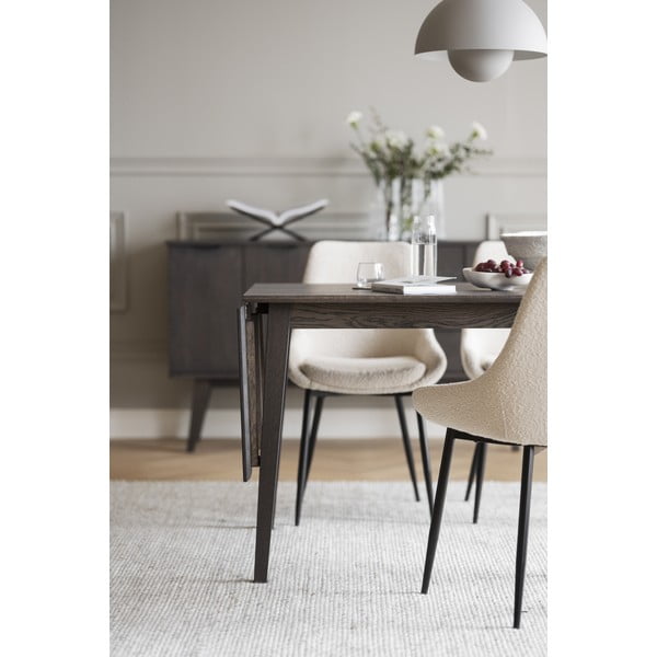 Raztegljiva hrastova jedilna miza 120x80 cm Filippa - Rowico-image-1