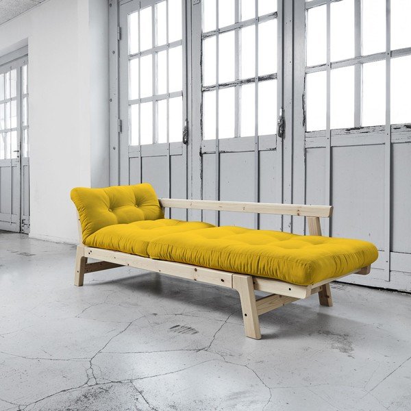 Raztegljiv kavč Karup Step Natural/Amarillo-image-3