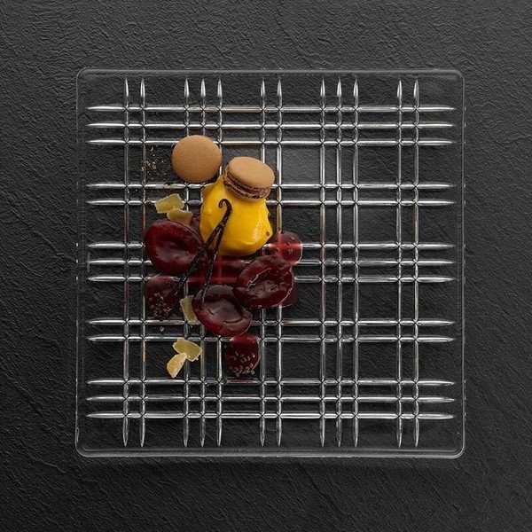 Kvadratni krožnik iz kristalnega stekla Nachtmann Square Platter, 28 x 28 cm-image-1