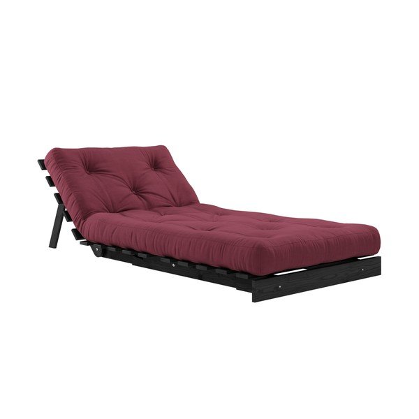 Raztegljiv fotelj Karup Design Roots Black/Bordeaux-image-4