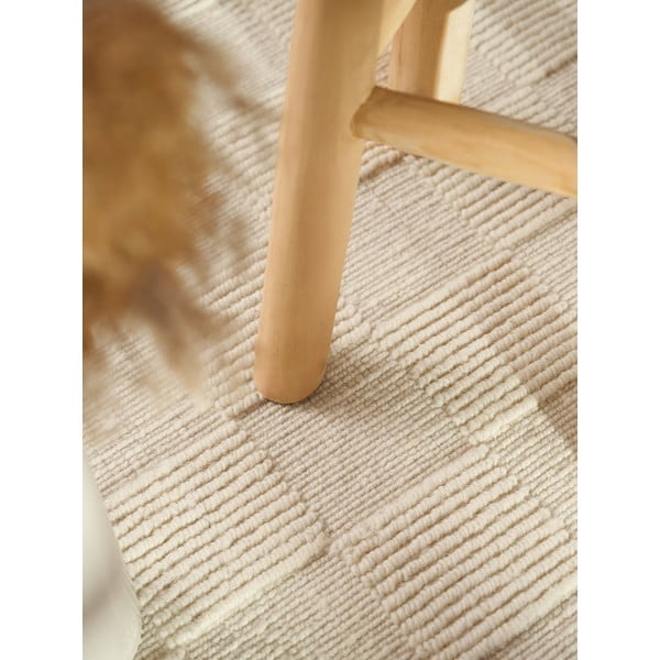 Kremno bela ročno tkana volnena preproga 160x230 cm Scala – Villeroy&Boch-image-4