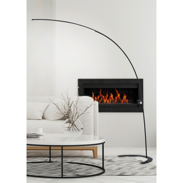 Temno rjava LED zatemnitvena stoječa svetilka (višina 210 cm) Shanghai – Trio-image-2