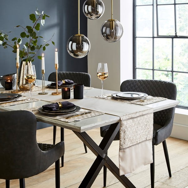 Tekstilni pogrinjki v kompletu 4 ks 30x46 cm Deco Sequin – Catherine Lansfield-image-3