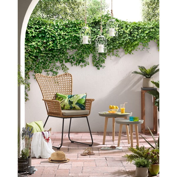 Dodatna mizica z betonsko ploščo Kave Home Livy-image-3