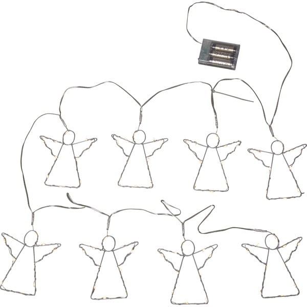 Svetlobna veriga število žarnic 8 ks na baterije dolžina 175 cm Angela – Star Trading-image-4