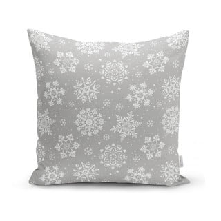 Božična prevleka za okrasno blazino Minimalist Cushion Covers Snowflakes, 42 x 42 cm