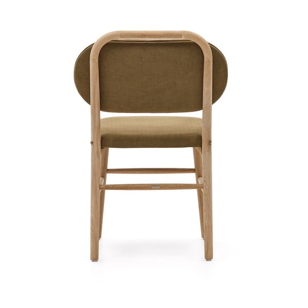 Kaki zeleni jedilni stoli v kompletu 2 ks Helda – Kave Home-image-4