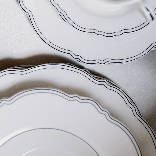 Beli krožniki v kompletu 2 ks ø 28 cm Odette – S|P Collection-image-3