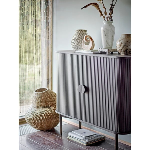 Kremno bela lončena ročno izdelana vaza Spikey – Bloomingville-image-3