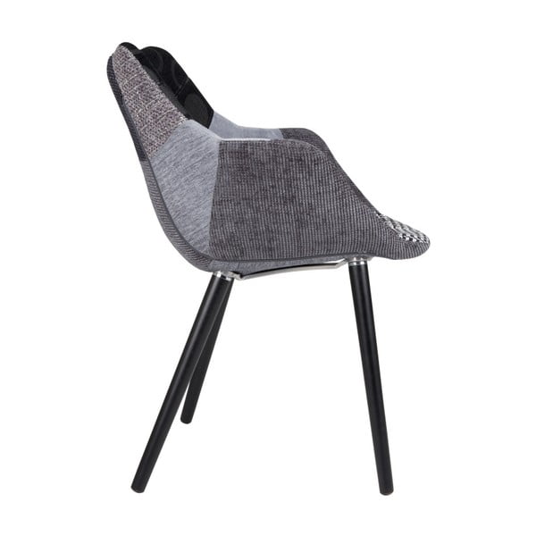 Sivi stol Zuiver Twelve Patchwork-image-1