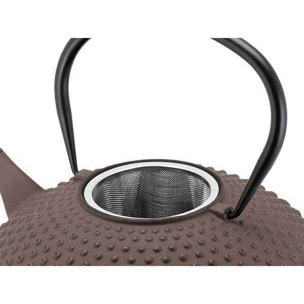 Bordo rdeč čajnik iz litega železa 1,25 l Xilin – Bredemeijer-image-2