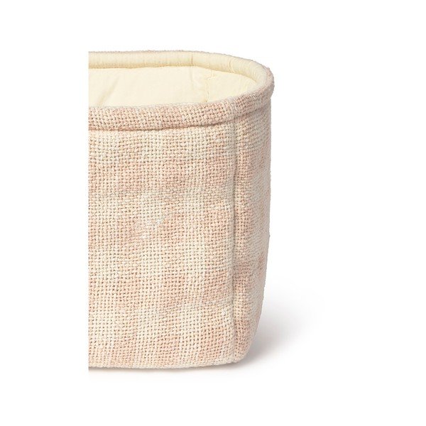 Svetlo rožnata tekstilna otroška košara za shranjevanje 30x20x20 cm Swan Rose – Lorena Canals-image-4