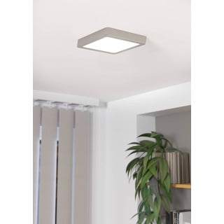 Siva LED stropna svetilka 21x21 cm FUEVA 5 – EGLO