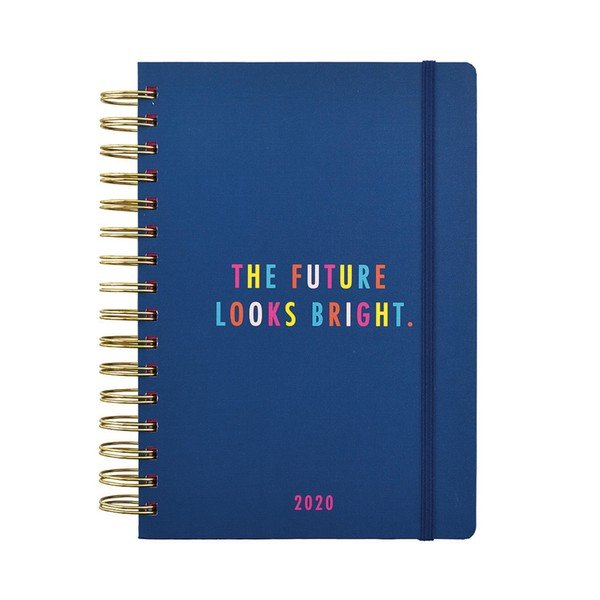 Temno moder dnevnik A5 za leto 2020 Busy B Vibrant Vibes, 208 strani