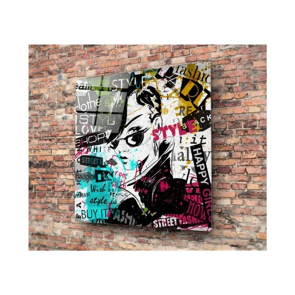 Slikanje na steklo 3D Art Punkero, 50 x 50 cm-image-1