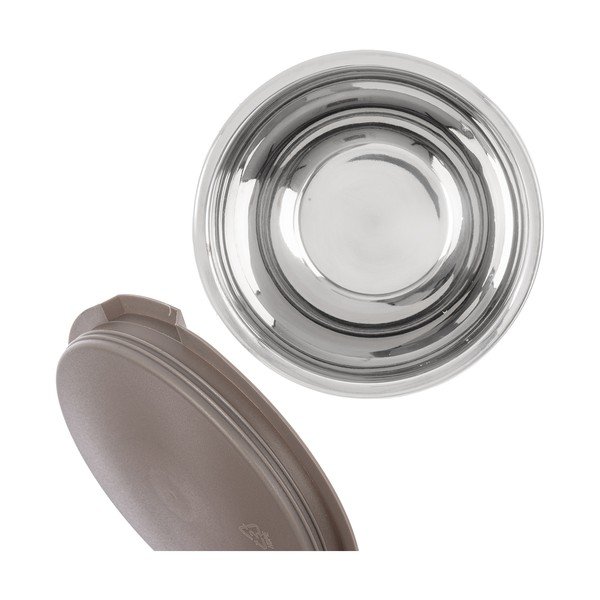 Skleda iz nerjavečega jekla v srebrni barvi ø 16 cm Beige – Orion-image-2