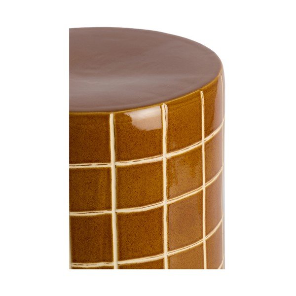 Keramična okrogla stranska mizica ø 33 cm Maucho – Light & Living-image-1