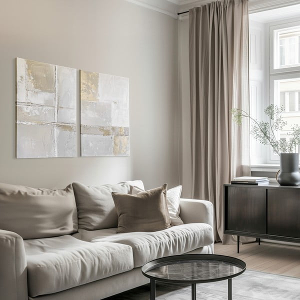 Slike z elementi ročne poslikave v kompletu 2 ks 50x70 cm Sail – Styler-image-1