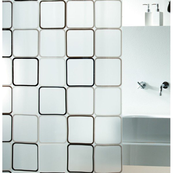 Zavesa za tuš 180x200 cm Frame – Spirella-image-1