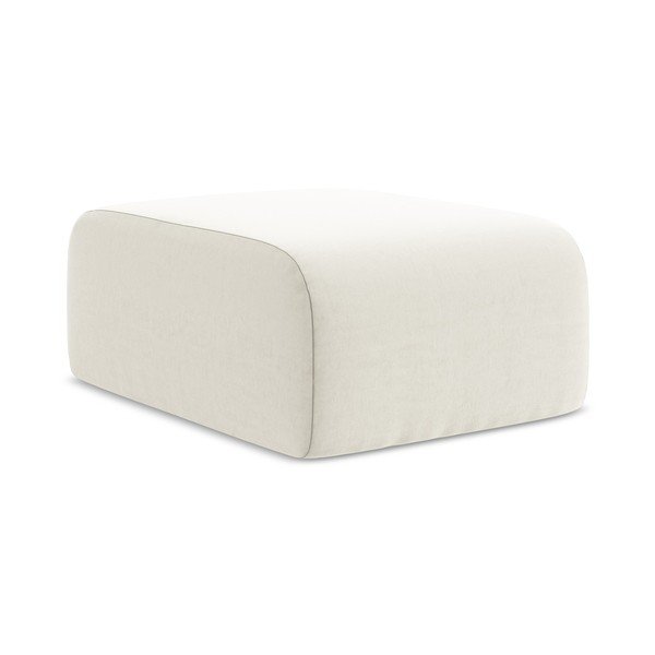 Bež žameten tabure Lani – Makamii