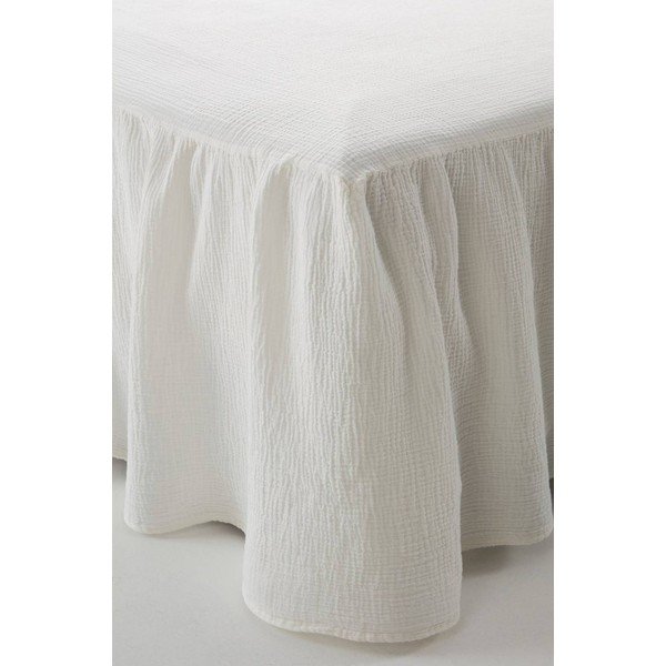 Kremno belo pregrinjalo iz muslina 90x200 cm Amilia – Jotex-image-2