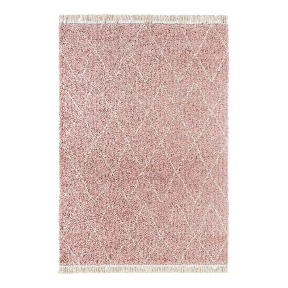 Rožnata preproga Mint preproge Jade, 80 x 150 cm