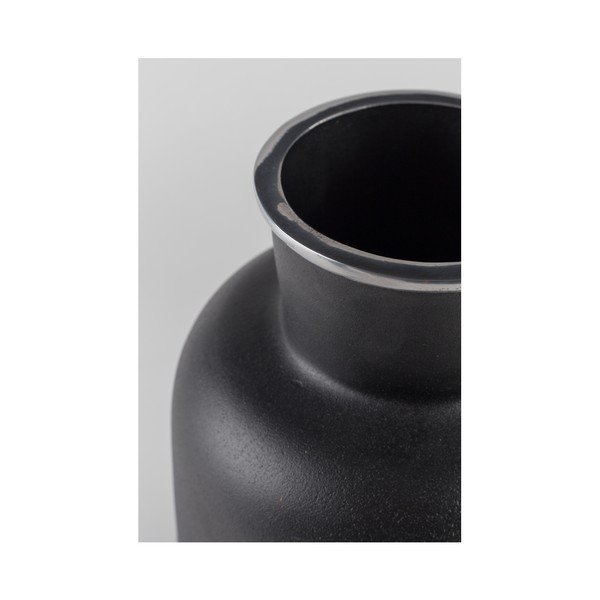 Črna aluminijasta vaza Zuiver Farma, višina 29 cm-image-3