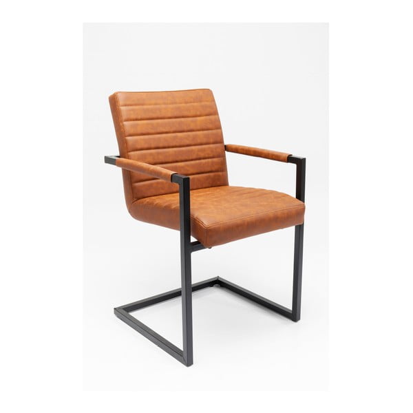Komplet 2 rjavih stolov Kare Design Barone