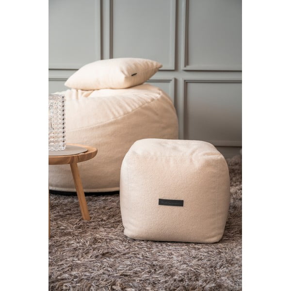 Gorčično rumena vreča za sedenje iz rebrastega žameta Up! MooG – SLOWDOWN-image-1