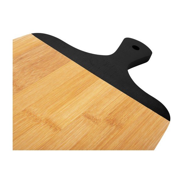 Komplet 2 bambusovih desk za rezanje s črnim ročajem PT LIVING Gourmet-image-1