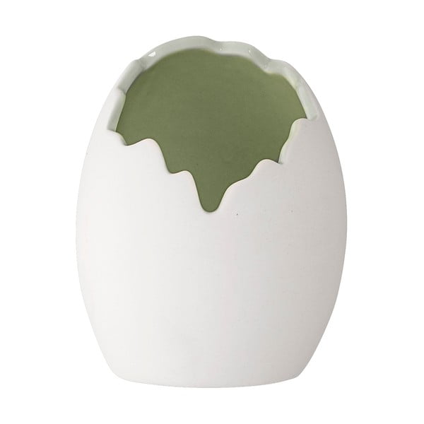 Porcelanski sadilnik v obliki jajca Bloomingville Nila, ⌀ 8,5 cm