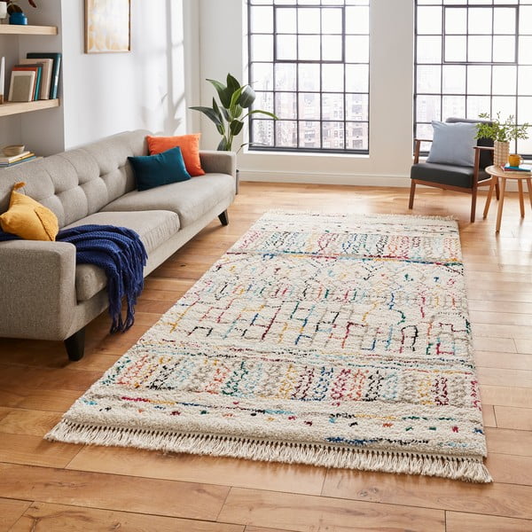Bež preproga 290x200 cm Boho - Think Rugs-image-1