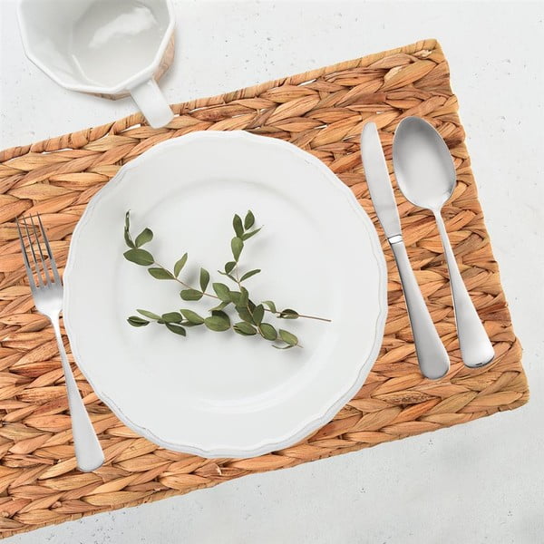 Jedilni pribor iz nerjavečega jekla v srebrni barvi 24 kos Canada - Orion-image-1