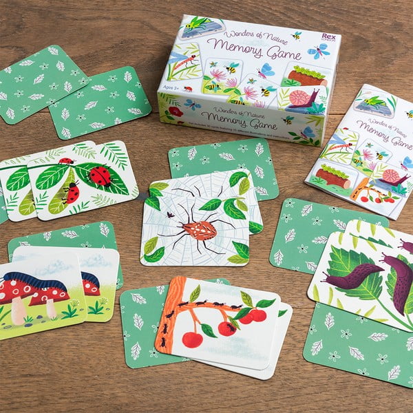 Družabna igra spomin Wonders of Nature – Rex London-image-1