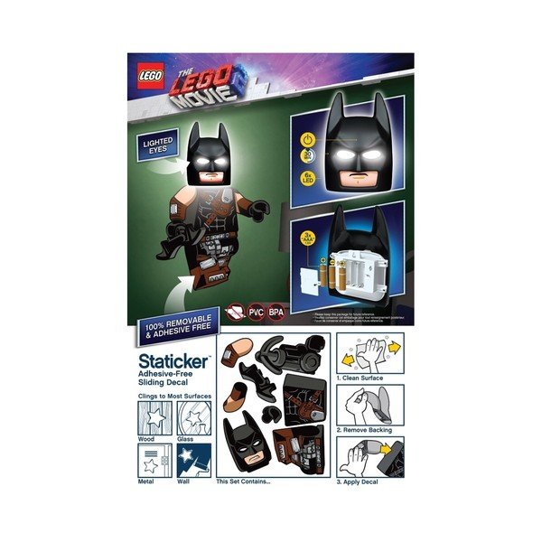 Stenska svetilka z nalepko LEGO® story 2 Batman-image-3