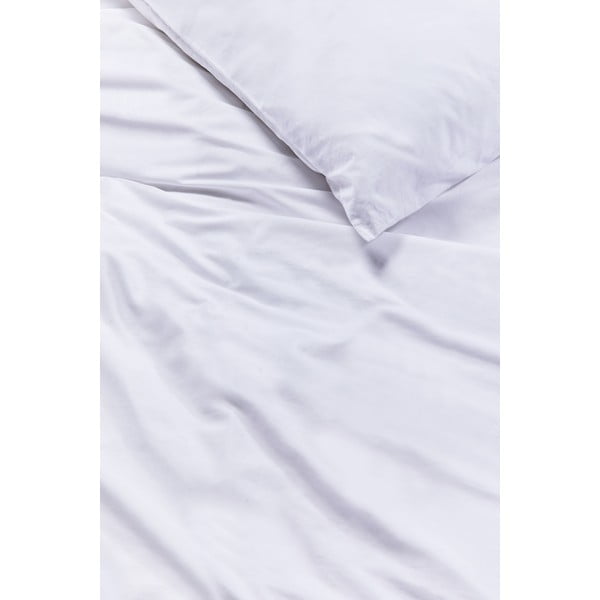 Bela bombažna posteljnina za zakonsko posteljo Bonami Selection, 160 x 200 cm-image-1