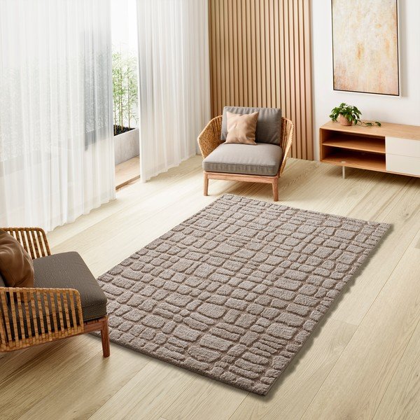 Bež preproga 126x190 cm Juno – Universal-image-1