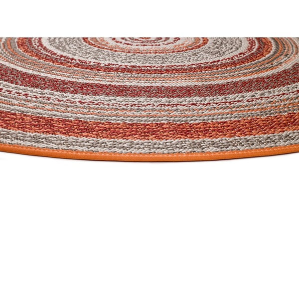 Oranžna zunanja preproga Universal Verdi, ⌀ 120 cm-image-2