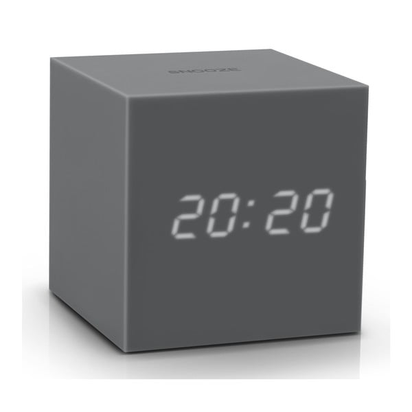 Siva LED budilka Gingko Gravity Cube-image-2