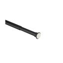 Mat črna palica za tuš zaveso 106 - 182 cm Chroma – Umbra