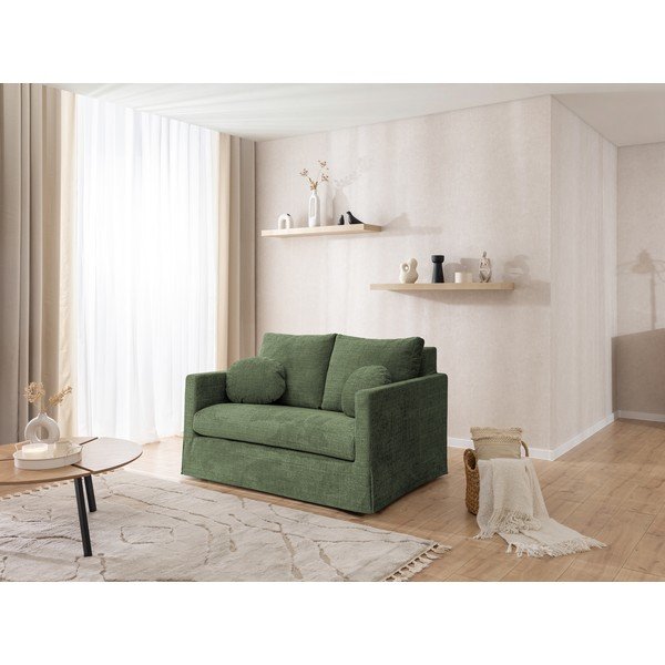 Zelena sedežna garnitura 140 cm Paphos – Ropez-image-2